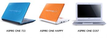Acer lance une nouvelle gamme de netbooks