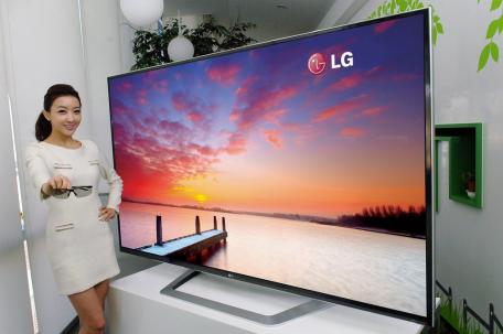 CES 2012: LG dévoile sa télévision 3D UD (4K) de 84 pouces