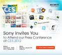 CES2012: Sony prÃ©sentera des terminaux Xperia 